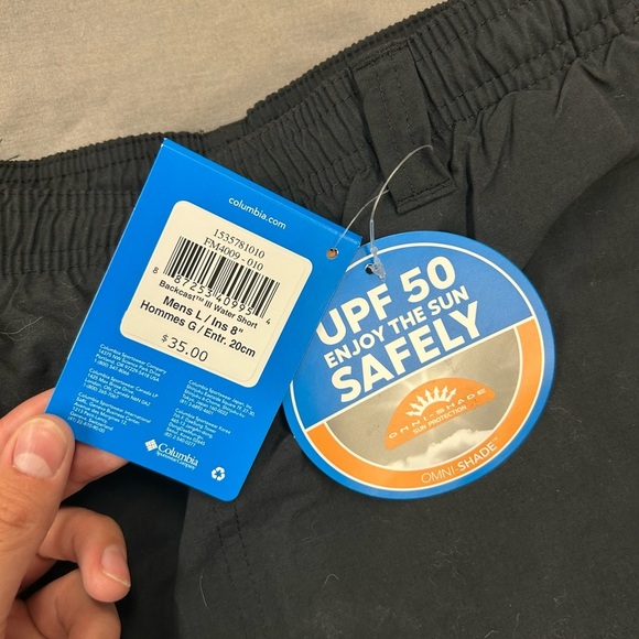 Columbia Black Mesh-Lined Swim Shorts - Picture 5 of 5